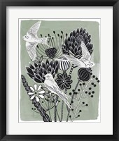 Swallow Dance I Framed Print