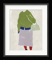 Alley Pose IV Framed Print
