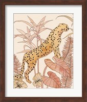 Blush Cheetah II Fine Art Print
