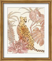 Blush Cheetah III Fine Art Print