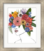 Flower Lady II Fine Art Print