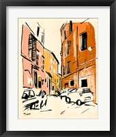 Euro Voyage I Framed Print