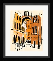 Euro Voyage II Framed Print