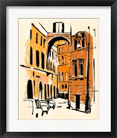 Euro Voyage II Framed Print
