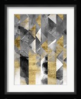 Gilt Reflections I Framed Print