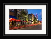 Dauphin Street at Twilight, Mobile, Alabama Fine Art Print