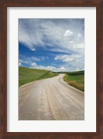 Gravel Road Near Choteau Montana II Fine Art Print