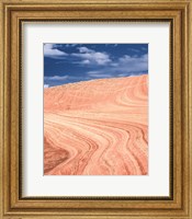 Coyote Buttes V Blush Orange Crop Fine Art Print