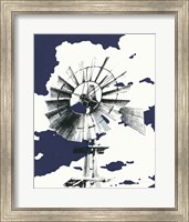 Texas Wind Navy Crop Fine Art Print