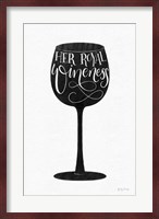Wineness BW Fine Art Print