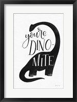 Dinomite BW Fine Art Print