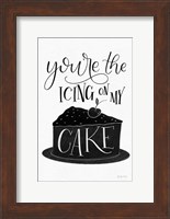 Icing On My Cake BW Fine Art Print