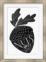 Nuts About You BW Fine Art Print
