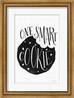One Smart Cookie BW Fine Art Print