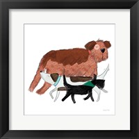 Playful Pets Dogs II Fine Art Print