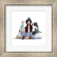 Picnic Pets Dogs I Fine Art Print