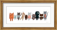 Picnic Pets Cats III Fine Art Print