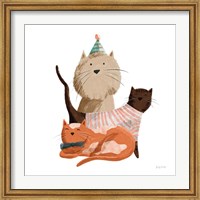 Picnic Pets Cats II Fine Art Print
