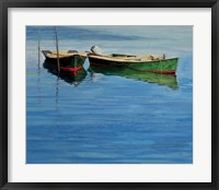 Oyster Boat Twins Fine Art Print