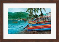 St. Lucia Fishing Fleet Fine Art Print