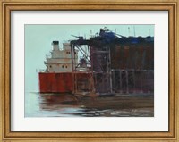 Iron Ore Dock Fine Art Print