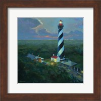 St. Augustine Lighthouse Aloft Fine Art Print
