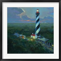 St. Augustine Lighthouse Aloft Fine Art Print