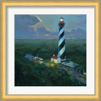 St. Augustine Lighthouse Aloft Fine Art Print