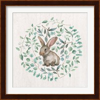 Rabbit Leaves Fine Art Print