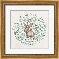 Rabbit Leaves Fine Art Print