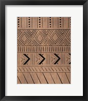 Wood Pattern II Framed Print