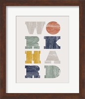 Work Hard Fine Art Print