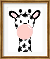 Black Giraffe Fine Art Print