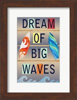 Dream of Big Waves Fine Art Print