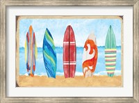 Surf Boards Fine Art Print