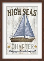 High Seas Charter Fine Art Print