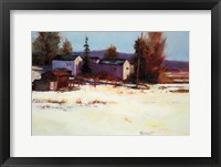 Winter Farm Fine Art Print