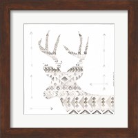 Patterned Deer Fine Art Print