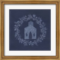 Blue Church Fine Art Print