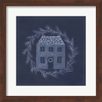 Blue House Fine Art Print