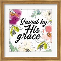 Saved by His Grace Fine Art Print