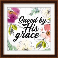 Saved by His Grace Fine Art Print