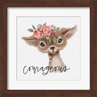 Courageous Deer Fine Art Print