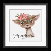 Courageous Deer Fine Art Print