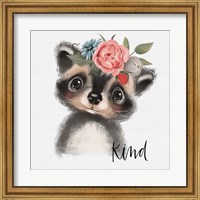Kind Raccoon Fine Art Print