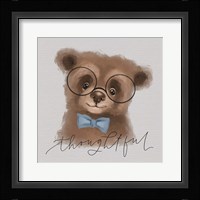 Thoughtful Bear Framed Print