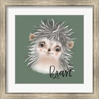 Brave Hedgehog Fine Art Print