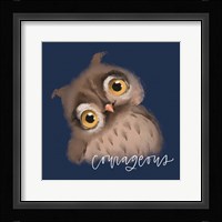Courageous Owl Fine Art Print