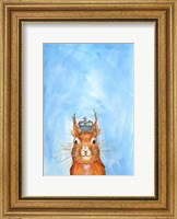King Squirrel Fine Art Print