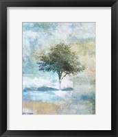 Tree Abstract II Framed Print